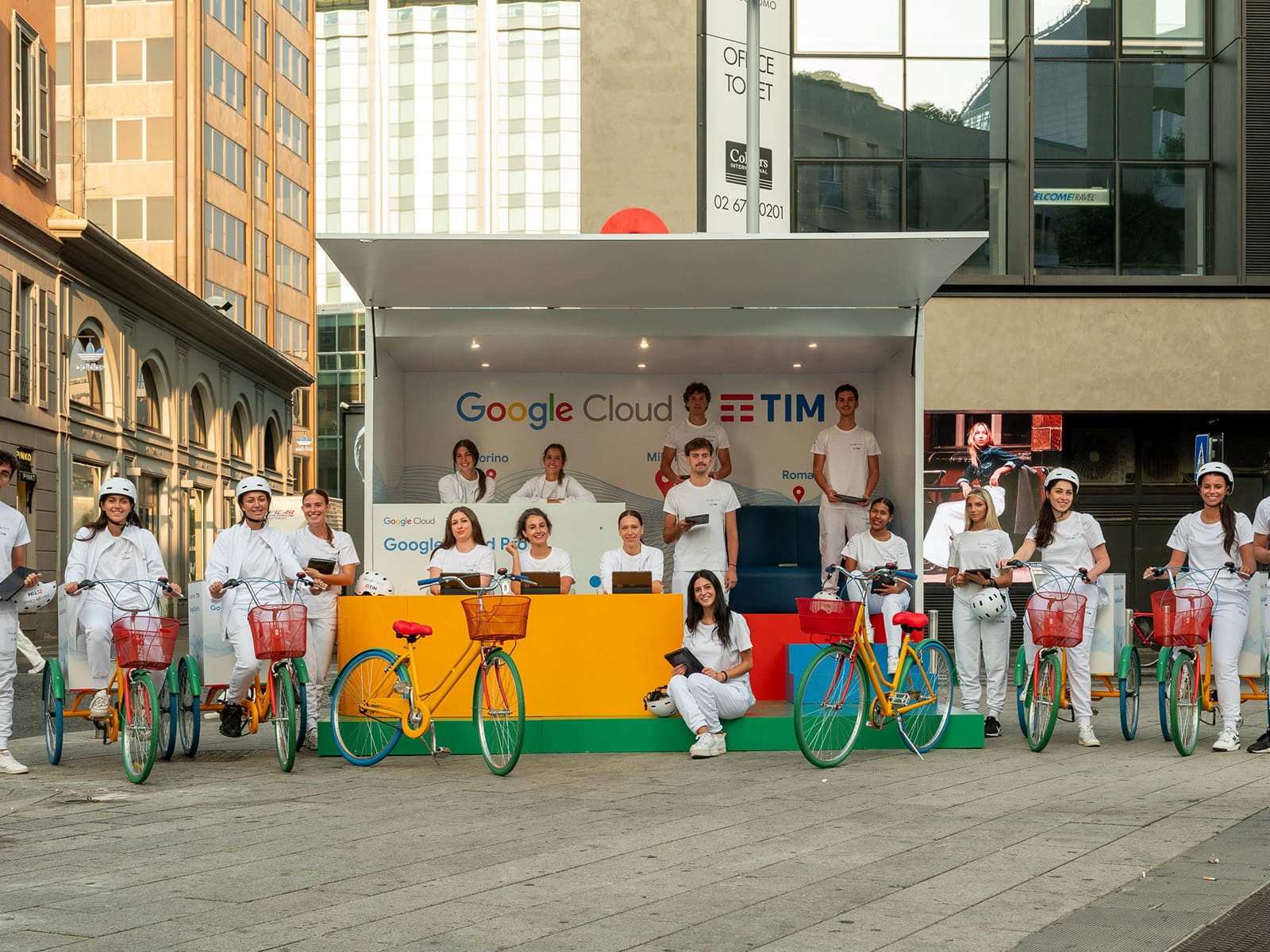 photo of Google Cloud & TIM @Portanuova Milano with Cloud OnBoard and Google Cloud Pro