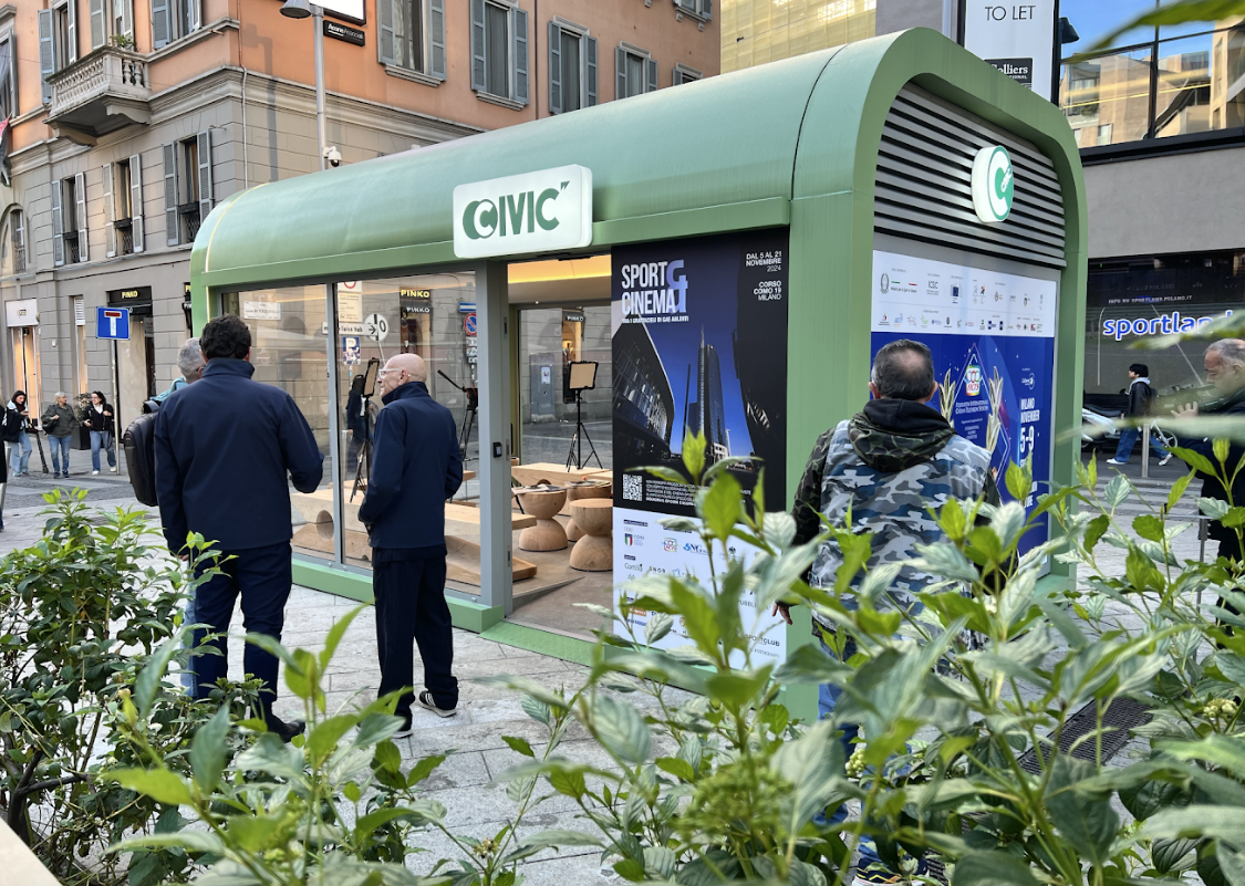 photo of Sports & Cinema at Civic’s pop-up store