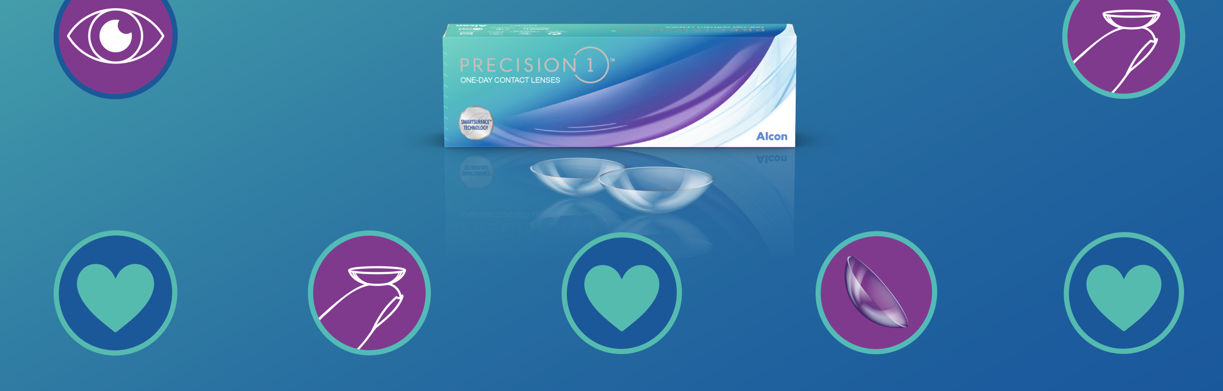 photo of Try PRECISION1 Contact Lenses