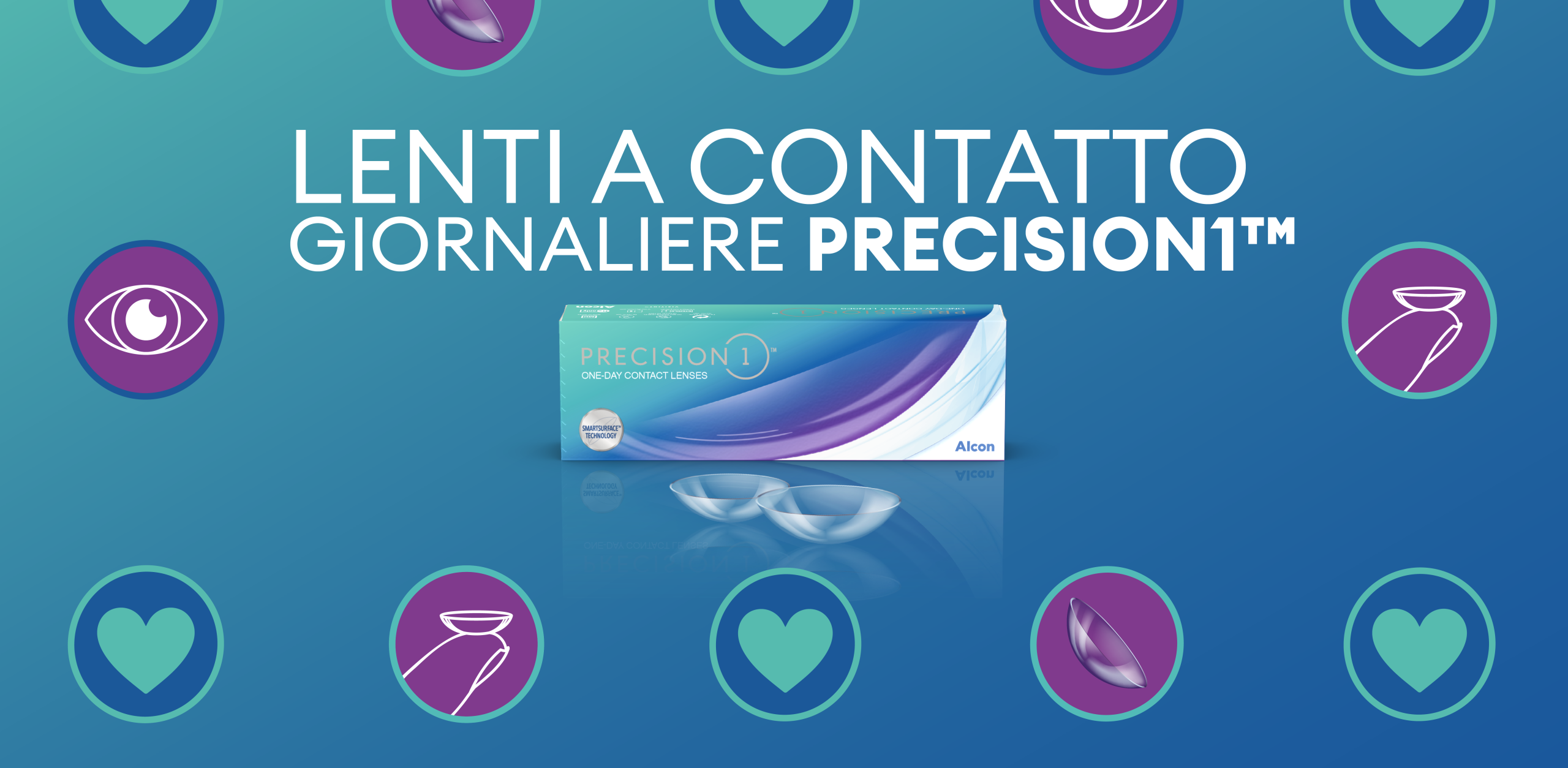 foto di Prova le lenti a contatto PRECISION1